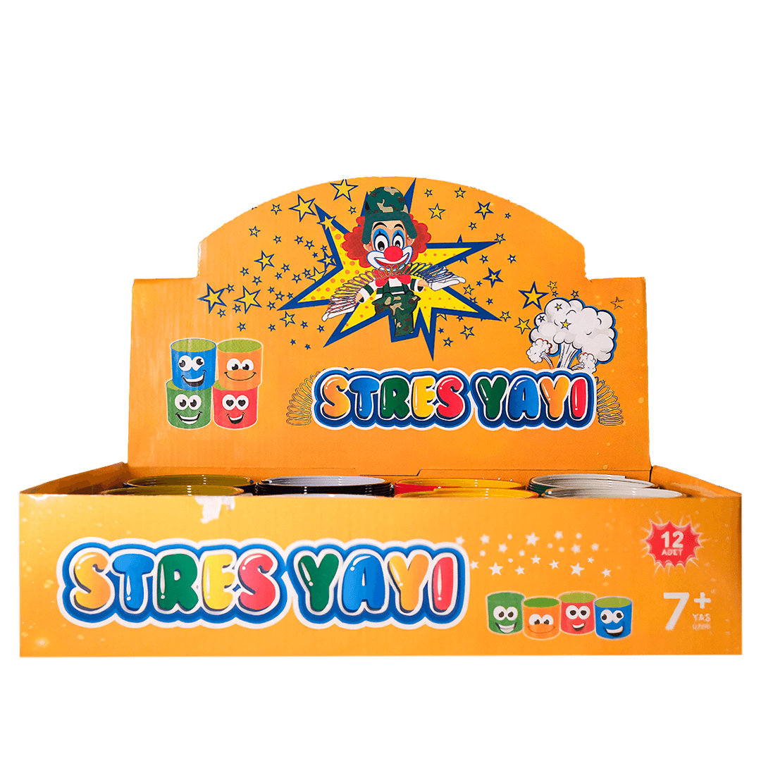 Turuncu kutus kutulu taraftar stres yayı — Okan Toys toptan